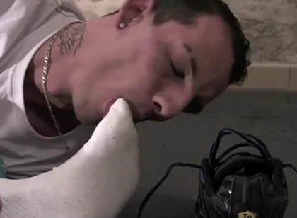 French chav boys socks sneaker cuming