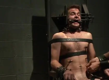 Straight Stud Tossed Around Like A Rag Doll - James Riker