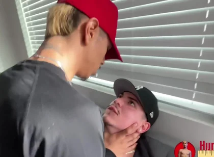 Cholo Thug Fucks Twink On Dirty Couch