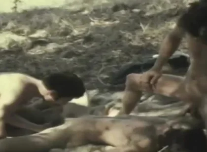 Hungry Threesomes Under The Trees