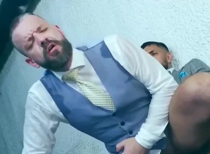 Oskar Gm - Lattino Hunk Getting Horny At Office And Fucked Hard His Client