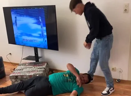 Germany bad boys sneaker feet masters