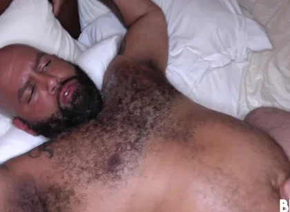 Tattooed Brooklyn Bear Fucked By - Black Sam And Sam Black