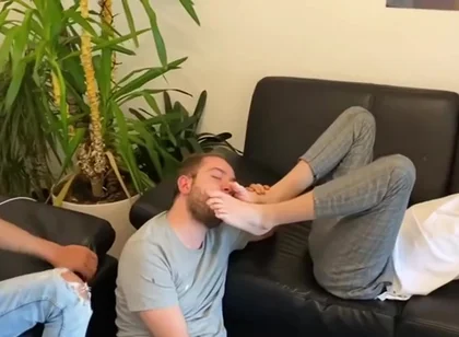 Two Twinks Feet Licked