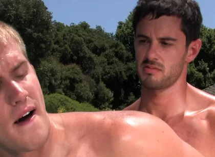 Donny Wright And Brandon Lewis - Donny Devours Brandons Big Meat