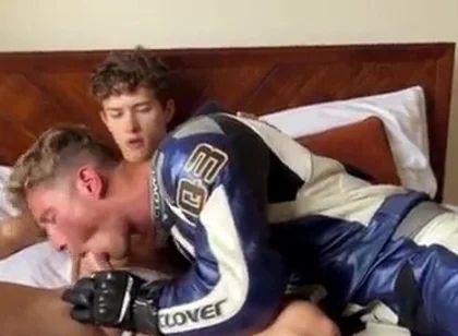 Biker daniel knight sucking cock