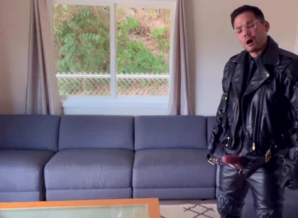 Colton reece leather gloves cum load