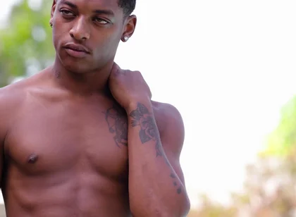 Michael Boston And Ty Santana In Interracial Jockstrap Action