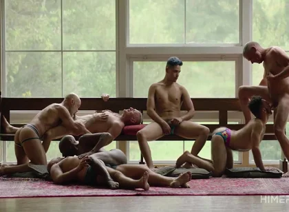 Vander Pulaski And Nico Nova In Underwear Play Party