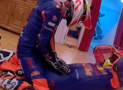 Ktm leather biker gear cuming