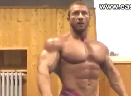 Jaroslav Horvath Sexy Posing In Superman Briefs