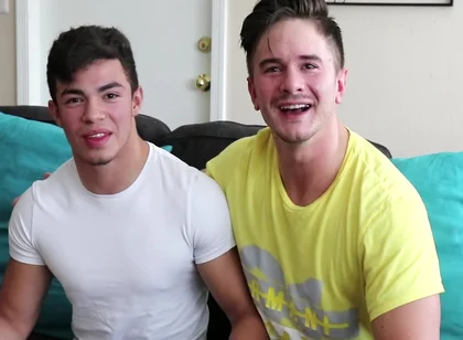 Julian Rodriguez And Zach Douglas - First Time Gay Sex
