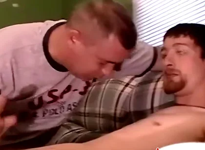 Servicing A Hung Straight Cock