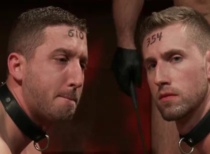 Van Darkholme, Spencer Reed And Troy Daniels - Broken - Live Shoot