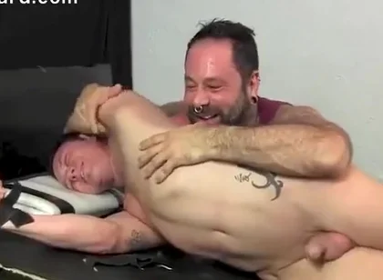 Treys Tickle And Cum