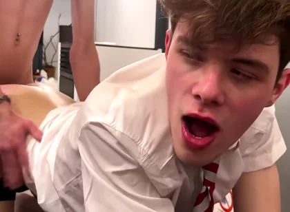 3 Cocks For The Teen 18+ Boy With Sebastian Kane And Mitch Schif