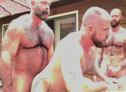 Liam Angell And Luke Harrington In Spreading The Family Seed