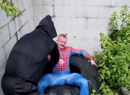 Worship Me! Caught In My Web At With Brody Fox And Spider Man