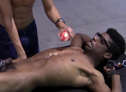 Cj Connors Torments And Edges Djs Cock With Pain And Pleasure