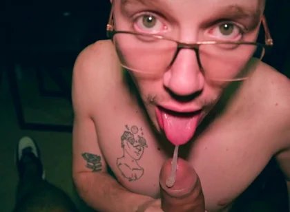 Camilo Brown In Sucking The Huge Cock Of