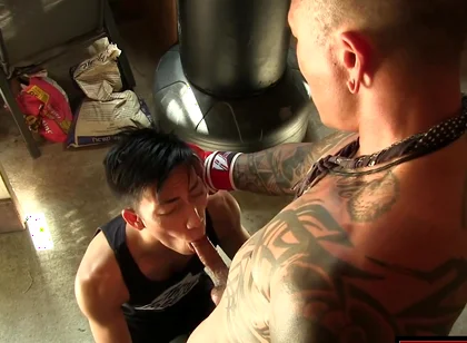 Damian Dragon And David Ace - Inked Asian Dominates