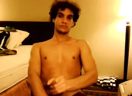 Tristan Hallister Wanks His Beautiful Cock For The Camera