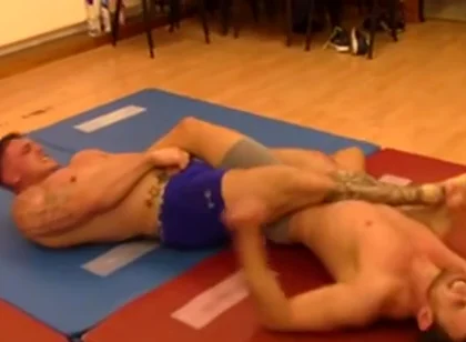 Aaron Vs Matt Submission Wrestling