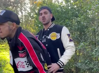 Latino boys fucking in the forest