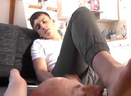 German teen boys socks and feet