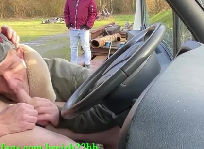Truck stop cock sucking