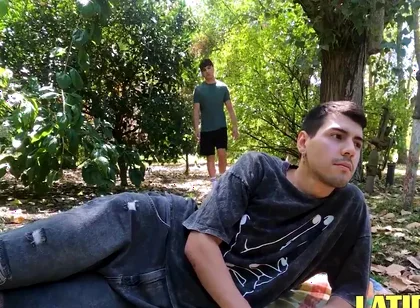 Latino Twinks Outdoor Adventure With Fede Cofler And Christopher Martins