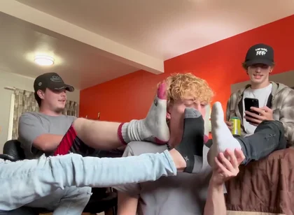 Sneaker boys socks party